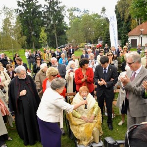 2010r, 98 urodziny Ireny Kwiatkowskiej świętowane w Skolimowie