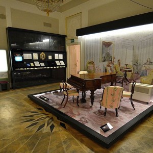 Muzeum Fryderyka Chopina w Warszawie. Ostatni fortepian kompozytora wykonany przez firmę Pleyel (nr 14810), na którym Fryderyk Chopin grał i komponował w latach 1848-1849, autor: Adrian Grycuk